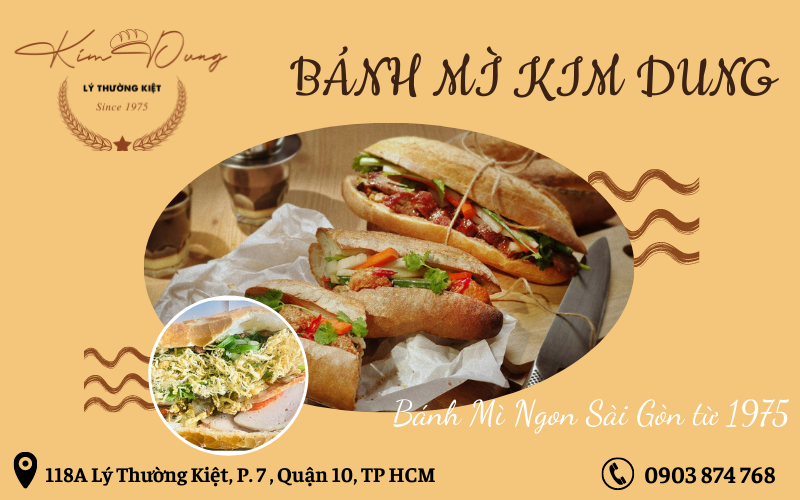 Bánh Mì Kim Dung - bánh mì ngon nên thử một lần